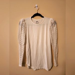 Cupio top, size S, cream color